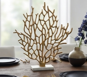 <b>Decorative</b> <b>Table</b> Statue Home Living Room <b>Decoration</b> Metal Aluminum Tabletop Sculpture for Office Desktop Sculpture - Product Image 6