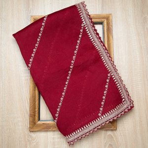 Fancy Multi-Work <b>Saree</b> with Beautiful Sequence & Zari Wrap Enhanced Indian Traditional Fashion - Product Image 3