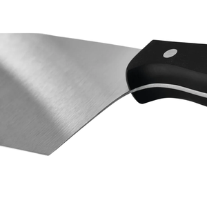 Couteaux de chef professionnels en acier inoxydable, lame large rectangulaire et tranchante avec manche à triple rivet noir pour couper la viande et les légumes - Product Image 6