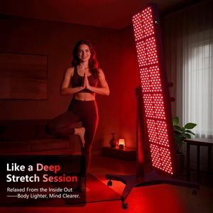 Panneau de luminothérapie rouge avec support électrique, 840 LED de 5 W de qualité supérieure, 5 longueurs d'onde - Product Image 2