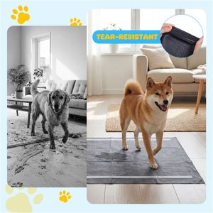 Tappetini Assorbenti per Addestramento Cani Extra Large a 6 Strati con Controllo Odori e Carbone Attivo, Confezione da 150, 35.5"x24" - Product Image 6