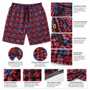 กางเกงขาสั้นเบอร์มิวด้าลายเรียบของ Sangita Garments เอวกลาง มีเชือกผูก เอวสม็อค สำหรับเด็กผู้ชาย ผลิตจากผ้าโพลีเอสเตอร์ผสมฝ้าย ถักทอ ระบายอากาศได้ดี แห้งเร็ว - Product Image 5