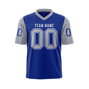 Maillot de football américain, chemise de sport athlétique, matière en maille respirante, uniforme de football confortable, vêtements d'entraînement pour le jour du match - Product Image 3