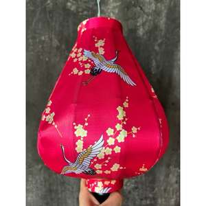 Handwoven <b>Bamboo</b> Silk Lantern for Architectural Projects Hotels Cafes and Luxury Event Decoration - Product Image 3