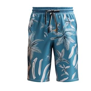 Pantalons décontractés multicolores personnalisés en gros Shorts de fitness et de sport Shorts confortables en coton polyester à impression par sublimation - Product Image 5