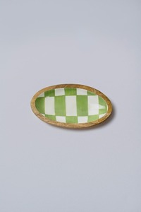 <b>Set</b> Of 4 Different Size Designer Wooden Platter For Sauces Spices And Starters <b>Serving</b> Elegant Kitchen Tableware <b>Set</b> From India - Product Image 4