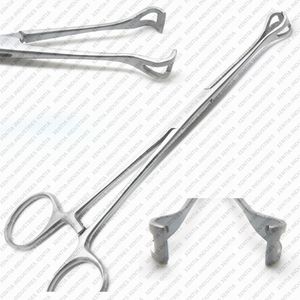 Pinzas para Tejidos Babcock de 6.4 Pulgadas, Instrumento Quirúrgico Veterinario de Acero Inoxidable, Pinzas para Sujetar Tejidos, Certificación OEM CE - Product Image 4