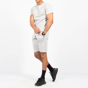 Ensemble deux pièces pour homme, vêtements en coton, ensemble de jogging assorti, ensemble de survêtement d'été, t-shirt et short imprimés - Product Image 3