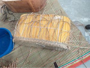 Cesta de Mimbre Ecológica para Cambiar al Bebé, Cesta Moisés de Hierba Marina para Niños - Product Image 4