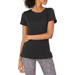 Camisetas de Cuello Redondo para Mujer de Primera Calidad, Algodón y Fibra de Bambú, Ecológicas, Transpirables, Estilo Urbano, Talla Grande, Verano - Product Image 1
