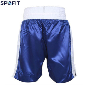 กางเกงขาสั้นผู้ชายรุ่นใหม่ล่าสุด ระบายอากาศได้ดี ดีไซน์ทันสมัย รับสกรีนโลโก้ กางเกงมวยไทย MMA ยิม บ็อกซิ่ง สำหรับเด็กผู้ชาย - Product Image 4