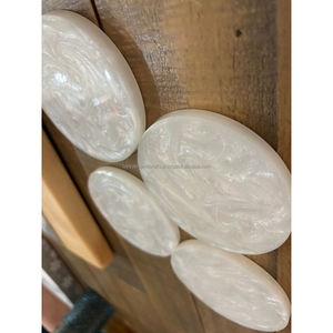 Posavasos de Resina Epoxi para Decoración de Mesa de Bodas y Hoteles, Artesanía Hecha a Mano, Posavasos de Resina Personalizados - Product Image 3