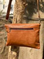 Nouveau Style occidental imprimé Animal fourrure en cuir téléphone portable sac à bandoulière de haute qualité à la mode véritable à la main fourrure en cuir sacs à bandoulière