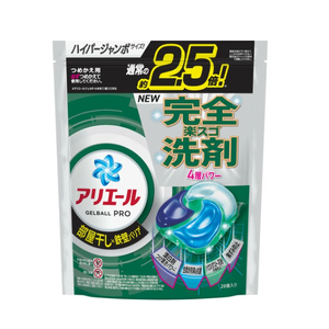 Cápsulas de Gel Ariel Pro para Lavandería, 28 Unidades, Recarga Hiperjumbo, Hecho en Japón, Eliminador de Manchas, Desodorizante, para Lavadora de Tambor, 4 Capas - Product Image 1