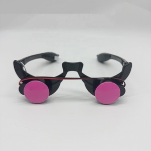 Occhiali LED Luminosi Lampeggianti Rossi per Halloween, Accessorio Cosplay Clown, Occhiali Luminosi per Feste di Carnevale - Product Image 3