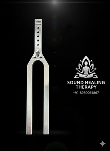 Diapasón Chakra (512 Hz) Gigante con Diseño de ADN para Sanación Sonora y Yoga - Product Image 5