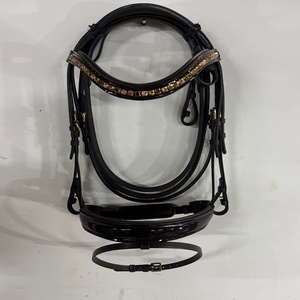 อุปกรณ์ขี่ม้า ALR EQUESTRIANS บิตม้าหนังแท้ทำมือ ทนทาน สวมใส่สบาย ปรับขนาดได้ ออกแบบได้ตามต้องการ โลโก้สั่งทำได้ - Product Image 1