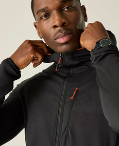 Chaqueta con Capucha Negra para Hombre, de Alta Calidad, Resistente al Viento, con Cierre, Corte Ajustado, Deportiva, Tejido de Poliéster, para Otoño, MOQ Bajo, 280 G, 2026 - Product Image 5