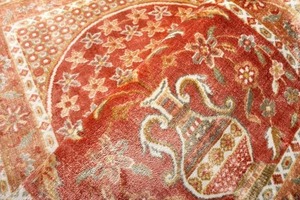 Best Quality Hand Knotted Rust Brown Islamic <b>Prayer</b> Traditional Muslim Namaz <b>Mat</b> Luxury Worship Carpet for Travel Gift for Sale - Product Image 2