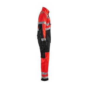 Reflective <b>Overalls</b> High Visibility Waterproof Windproof Safety Workwear Bib Pants <b>for</b> Industrial Workers Supplier - Product Image 5