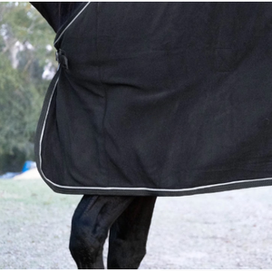 Manta de lana de lujo para caballo, de secado rápido, anti-sudor, transpirable, para establo ecuestre - Product Image 4