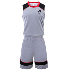 Uniformes de Baloncesto Deportivos de Último Diseño, Logotipo Personalizado, Uniforme de Baloncesto de Color Sólido - Product Image 1