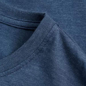 Camiseta 100% algodón para hombre, corte holgado, estampada, de alta calidad, informal, extragrande, diseño sólido, estilo urbano, tela gruesa. - Product Image 4