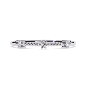 Classic 925 Silver Tennis <b>Bracelet</b> with Round Brilliant Cut Diamond Claw Setting Unisex Jewelry for Engagement - Product Image 1