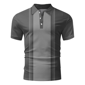 Nouveautés Chemises Polo Homme à Manches Courtes en Coton 100% Séchage Rapide, Impression Personnalisée, Style Casual, Streetwear d'été - Product Image 3
