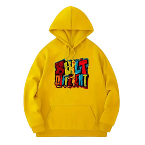 Sweat à capuche pour homme tendance avec impression en relief, vente chaude, service OEM, tissu 100% coton, sweat à capuche pour homme avec impression en relief - Product Image 1