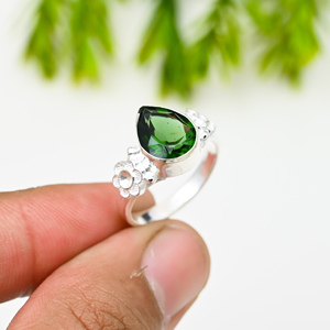 Anillos de Plata 925 de Lujo para Fiesta Hechos en India - Product Image 4
