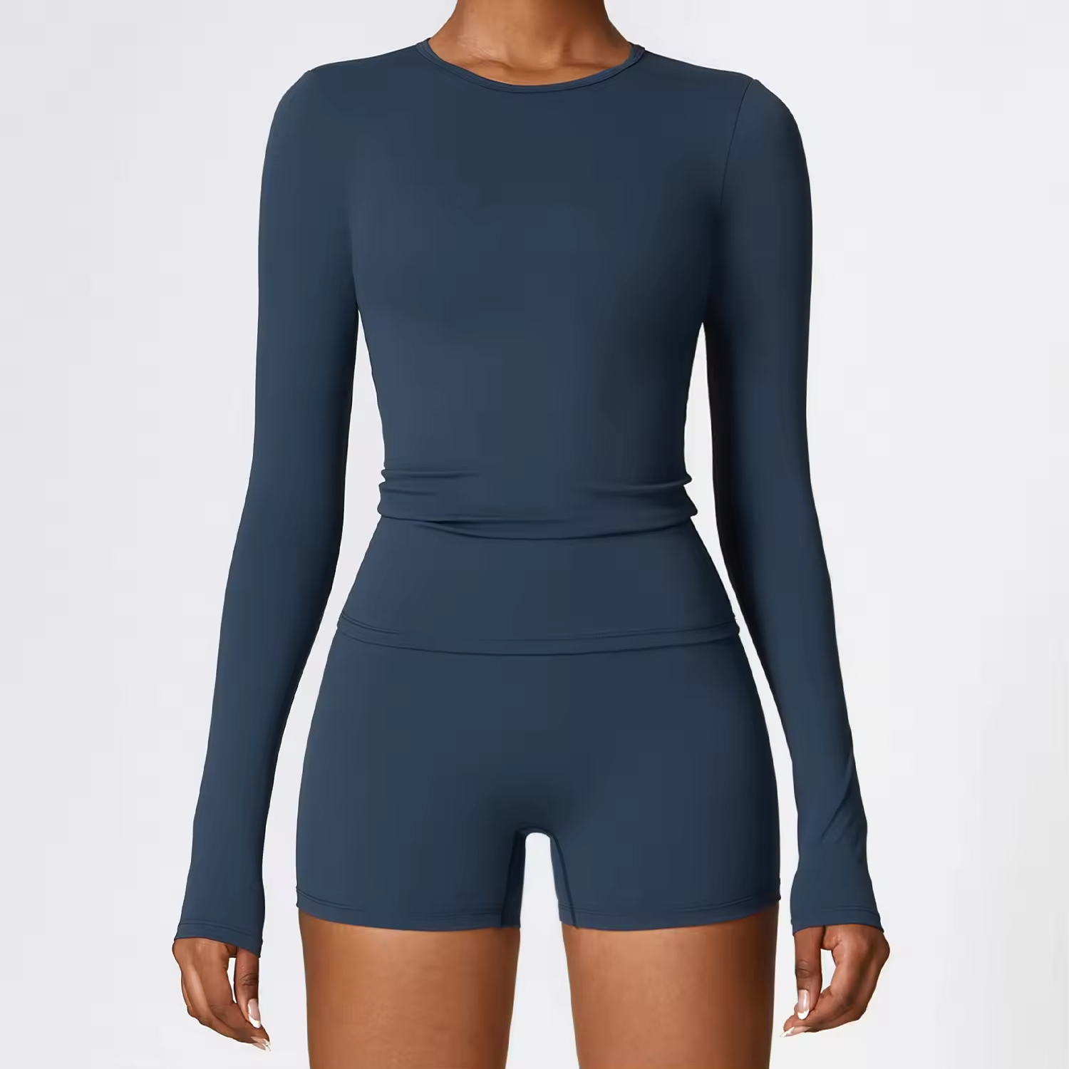 Long Sleeve-Dark Blue