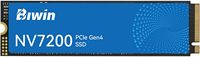 قرص صلب داخلي BIWIN NV7200 PCIe 4.0 NVMe M.2 2280 SSD بسعة 1 تيرابايت وسرعة تصل إلى 7200 ميجابايت/ثانية لأجهزة PS5 وأجهزة الكمبيوتر المحمولة وأجهزة الألعاب بالجملة