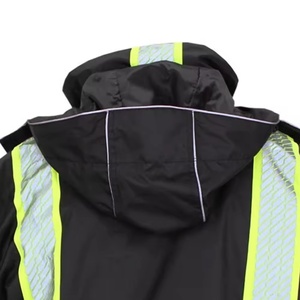 Hot Selling Workwear Winter Reflective Safety Jacket Waterproof Comfortable <b>Hi</b> Vis Jacket New Design Safety Jacket - Product Image 3