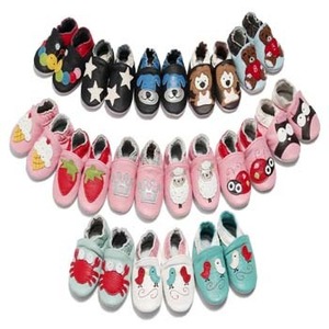 Handmade Genuine Leather Patent Leather Kids Sport <b>Shoes</b> Breathable <b>Soft</b> Flexible <b>Sole</b> Non Slip Unisex Toddler Newborn First - Product Image 2
