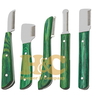 Nouveautés : Ensemble de ciseaux et brosse de toilettage pour animaux de compagnie en acier inoxydable, écologiques et luxueux - Product Image 3