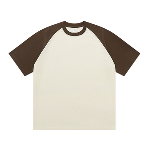 เสื้อยืดโอเวอร์ไซส์คอกลมผู้ชายลายกราฟิกพิมพ์ลายฟอกสีสไตล์สตรีทแวร์ปักลายแบบแอพพลิเค่ FIGHTING ANT ผ้าหนา - Product Image 1