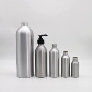 58-241mm High Quality Aluminum Metal Bottles with ROPP Caps for Cosmetics & Shampoo Conditioner Liquid Wholesale GREEN PACKAGING - Product Image 3