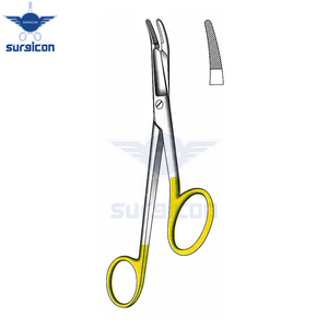 Porte-aiguilles Gillies 16 cm / 6-1/4 pouces avec denture de 0,4 mm, profil mini pour droitiers et carbure de tungstène TC GOLD - Product Image 2