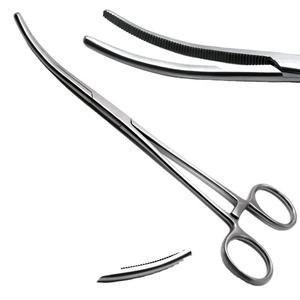 Pean Rochester Curved Forceps 12" Hemostats Forceps Surgical Forceps Surgical Instrument Veterinary Instruments - Product Image 1