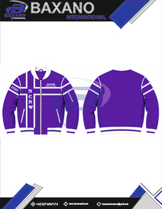 Chaqueta Universitaria para Mujer NCNW Sorority, Blanca, con Letras Griegas Bordadas, Cierre Frontal, Estilo Preppy, Cuello y Puños con Letras - Product Image 6