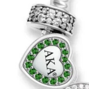   Bracelet Premium Boule Skyline 2026 avec Breloque en Cristal Vert, Bijou Élégant pour Femme, Bracelet de Sororité, Accessoire de Mode - Product Image 3
