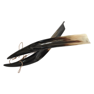 ที่โกยรองเท้าทำจากเขาสัตว์แท้ธรรมชาติ พรีเมียม งานแฮนด์เมด ด้ามยาว เป็นมิตรกับสิ่งแวดล้อม ทนทาน ขัดเงาเรียบเนียน ดีไซน์ธีมยุคกลางไวกิ้ง - Product Image 4