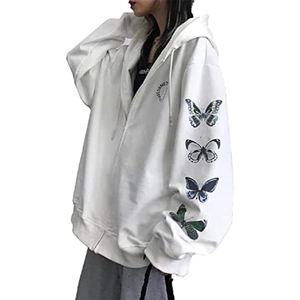 Sweat-shirt à capuche en polaire pour homme, veste décontractée à fermeture éclair sur le devant, vêtements d'hiver - Product Image 2