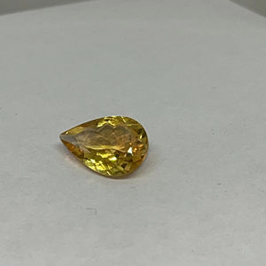 Citrine dorée naturelle 9x7MM en forme de poire, pierre précieuse de qualité supérieure pour la fabrication de bijoux - Product Image 2
