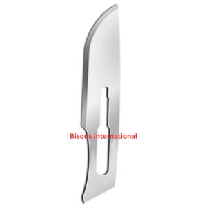 BISONS Cuchillas Quirúrgicas de Alta Calidad, Acero Inoxidable, Estériles, Desechables, Caja de 100 Unidades, Suministros Médicos - Product Image 2