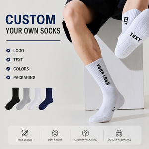 Chaussettes de football rayées mi-hautes pour adultes, respirantes, tricotées, motif bleu marine et blanc, style classique - Product Image 5