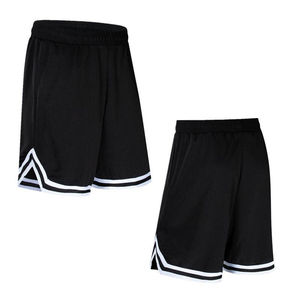 Shorts de basketball 100% polyester légers et à séchage rapide, sur mesure, motif uni sportif avec impression de logo, service OEM au Pakistan - Product Image 5