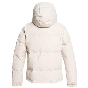 <b>mens</b> Blue Hooded Puffer Jacket With Faux Fur Lining Windproof Thick Polyester Wadding Winter Casual Regular Fit Unisex Wholesale - Product Image 4