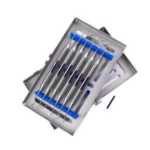 Ensemble de 6 détartreurs dentaires en forme de faucille – Instruments d'hygiène pour le nettoyage et le détartrage – Équipements dentaires - Product Image 2